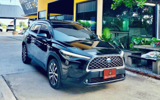 รถโตโยต้า โคโรลล่า ครอส 1.8 HYBRID PREMIUM SAFETY ปี 2022 มือสอง